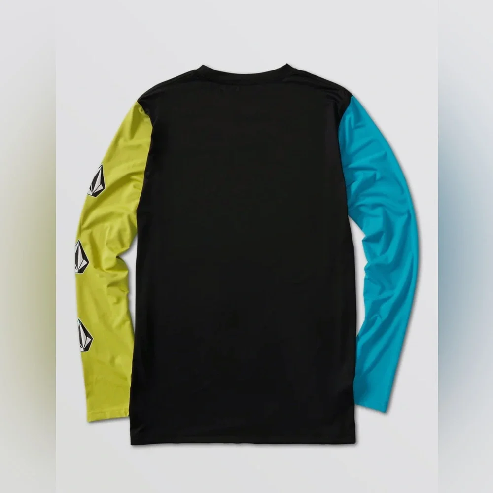 Volcom Men’s Confuse Long Sleeve Rash Guard With UV Protection Size XS